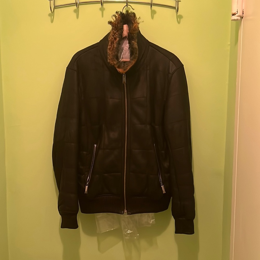 Very warm winter jacket. Goat furs.